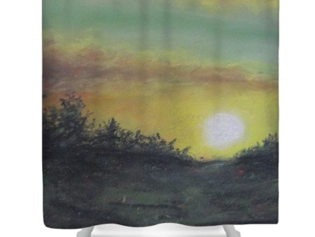 Sun Blazing - Shower Curtain For Discount