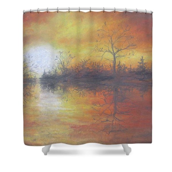 Heart of Ember - Shower Curtain Online