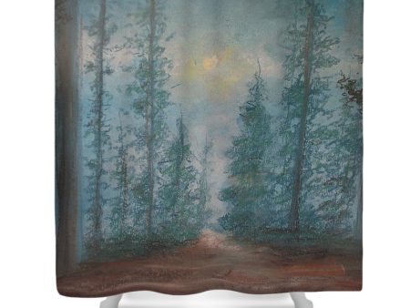 Hiking In Sea - Shower Curtain Online Sale