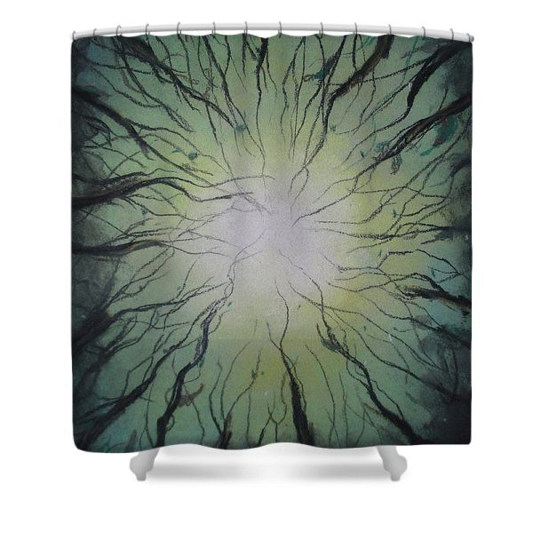 Bloody Sea of Green - Shower Curtain For Sale