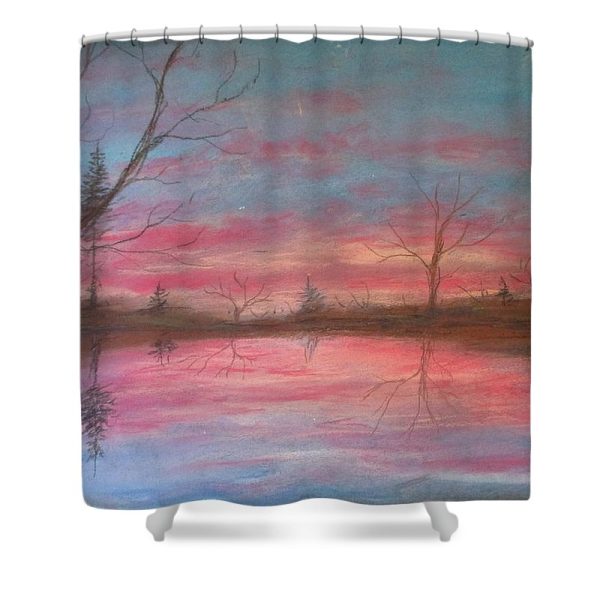 Midnight Celeste - Shower Curtain Hot on Sale