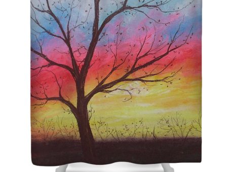 Rainbow Vision - Shower Curtain on Sale