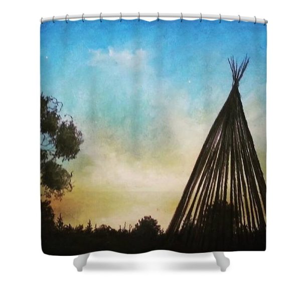 Midnight Escape  - Shower Curtain For Sale