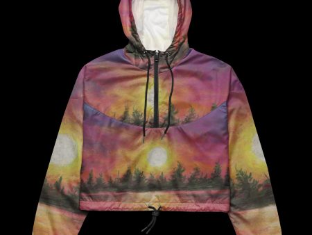 A Kiss ~ Women’s cropped windbreaker Sale