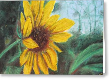 Sunflower View - Greeting Card Online Sale