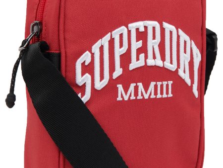 Laukku Superdry Sidebag punainen Discount