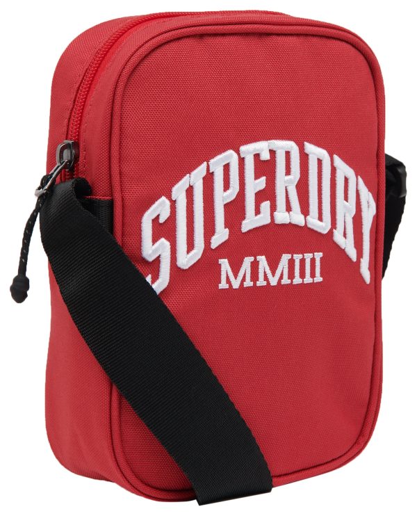 Laukku Superdry Sidebag punainen Discount