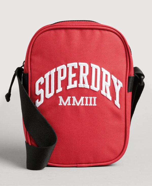 Laukku Superdry Sidebag punainen Discount