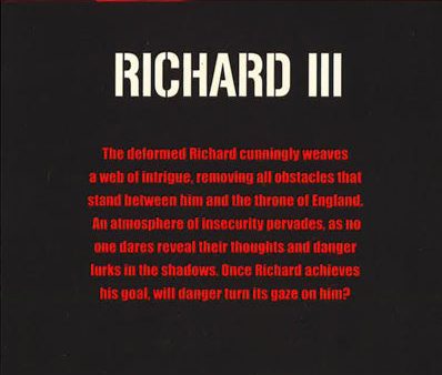 Richard Iii (Shakespeare Today) Sale